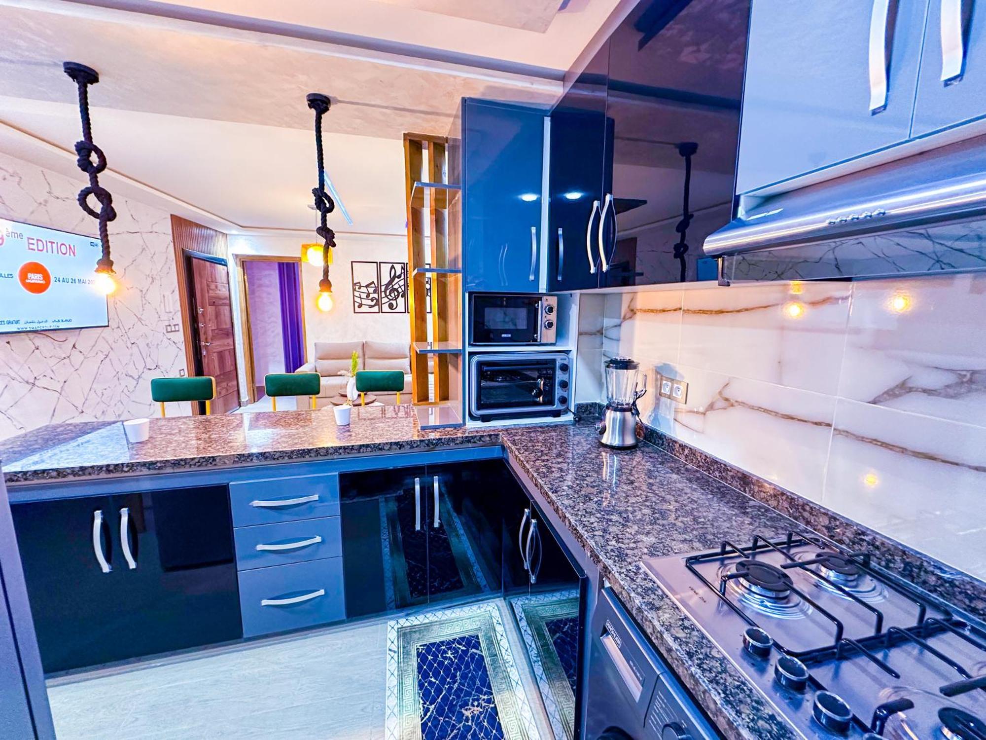 Veluxa - Luxury Holiday Homes - Centric Flat Танжер Екстер'єр фото